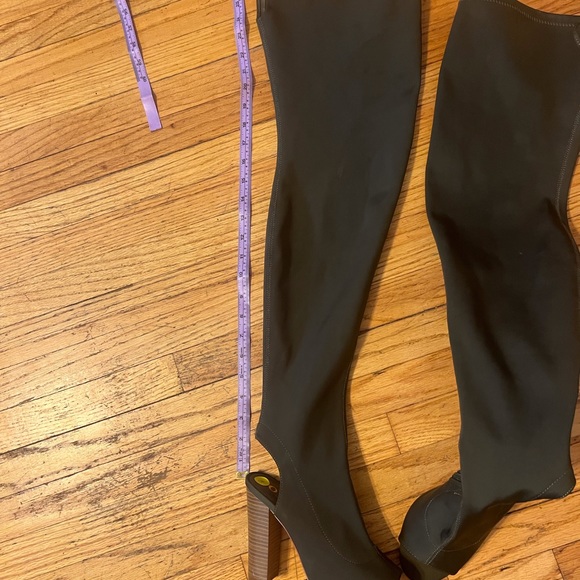 Summer new Olivia J  open toe over knee boots size 8 - Picture 10 of 10